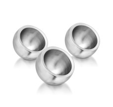 A set of stainless steel candy bowls, Kitchenware
