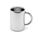 Double Wall Straight Mug With Pipe Handle