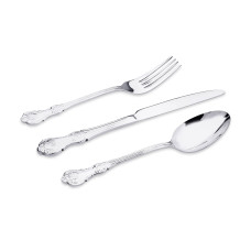 Stainless Steel embossed pattern flatware with an alluring design, Fiesta